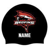 Redfins Club Swim - Swimoutlet PO25950350 (BLK/02/P) - Wrinkle-Free Silicone Swimming Cap