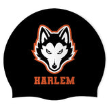 Harlem Middle School Boys' - Swimoutlet PO25796136 (BLK/02) - Wrinkle-Free Silicone Swimming Cap
