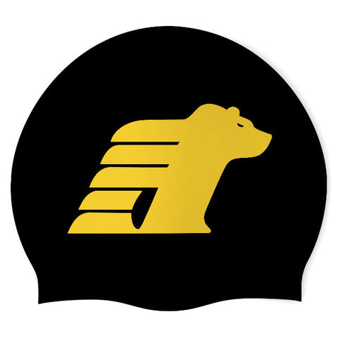 Billings West HS Swim Team - Swimoutlet PO25610438 (BLK/01) - Wrinkle-Free Silicone Swimming Cap