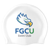 FGCU Swim Club - Swimoutlet PO25502901 (WHT/04) - Wrinkle-Free Silicone Swimming Cap