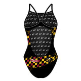 Oxnard HS Girls Swim Name - Skinny Strap Swimsuit