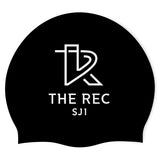 The Rec SJI - Swimoutlet PO24201566 (BLK-1) - Seamless Silicone Swimming Cap