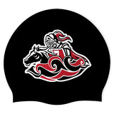 Medford Area Senior HS - Swimoutlet PO25806509 (BLK/02) - Wrinkle-Free Silicone Swimming Cap