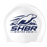 SHBR Winter Swim - Swimoutlet PO26604377 (WHT/01) - Wrinkle-Free Silicone Swimming Cap