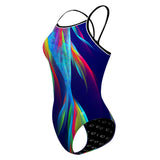 Mackenzie Rainbows - Skinny Strap Swimsuit