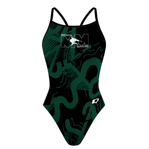 Mission Marlins - Skinny Strap Swimsuit