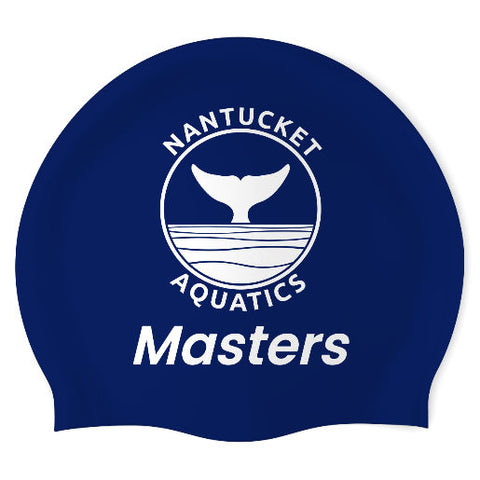 Nantucket Aquatics - Swimoutlet PO 26558243 (NBL/01) - Wrinkle-Free Silicone Swimming Cap