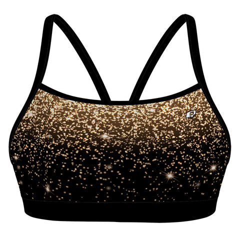 JJ All that Glitter - Classic Sports Bikini Top