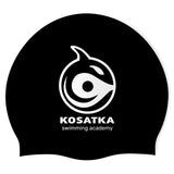 Kosatka Swimming Academy - Swimoutlet PO24385080 (BLK/01) - Wrinkles Free Silicone Swimming Cap