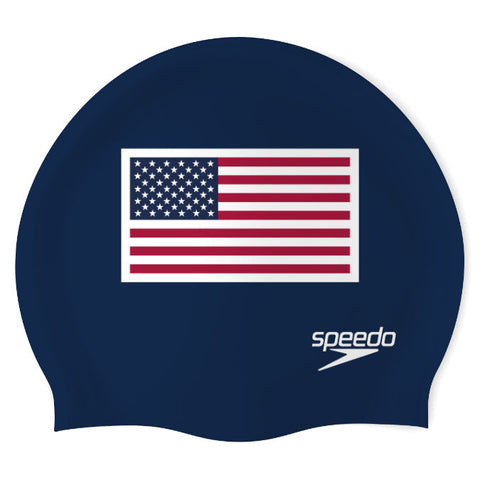 Speedo 4 (NBL/02) - Classic Silicone Swimming Cap