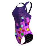 Go Capital (Disco Theme) - Classic Strap Swimsuit
