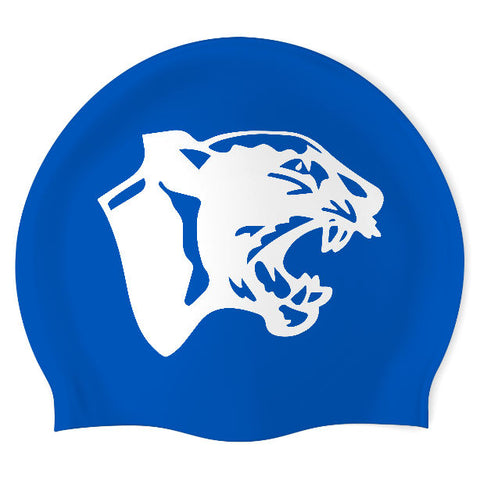 Seattle Preparatory School Girls - Swimoutlet PO26458959 (RBL/01) - Wrinkle-Free Silicone Swimming Cap
