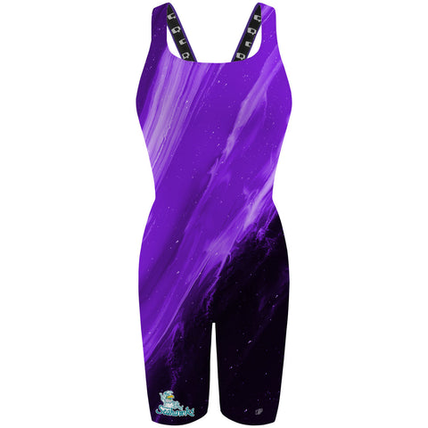 Dundas Seahawks - Purple - Classic Strap Long Knee Women Jammer