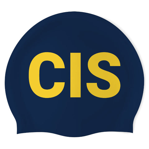 Columbia Independent School - Swimoutlet PO25517740 (NBL/01) - Wrinkle-Free Silicone Swimming Cap