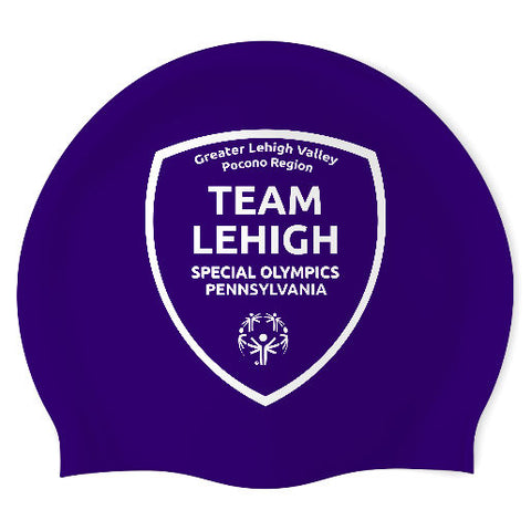Special Olympics Pennsylvania - Swimoutlet PO26560462 (PUR/01) - Wrinkle-Free Silicone Swimming Cap
