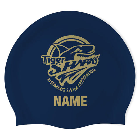 Kissimmee Swim - Swimoutlet PO25600605 (NBL/01/P) - Wrinkle-Free Silicone Swimming Cap