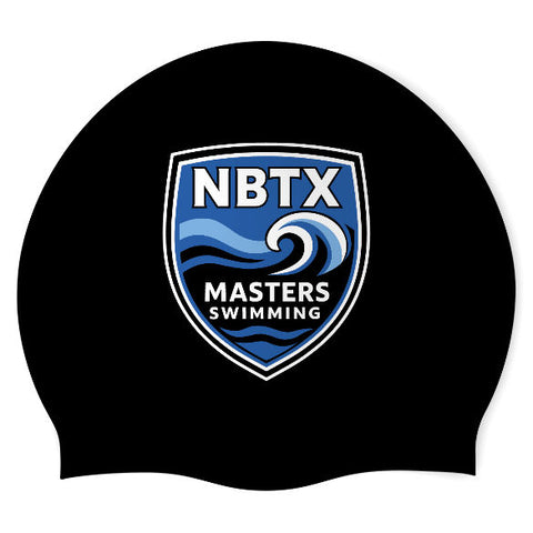 NBTX Masters - Swimoutlet PO25774366 (BLK/03) - Wrinkle-Free Silicone Swimming Cap