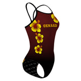 2025 OXNARD HS GIRLS SWIM - NAME - Skinny Strap Swimsuit