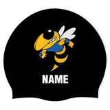 Big Lake High School Girls' - Swimoutlet PO38758 (BLK/03/P) - Wrinkle-Free Silicone Swimming Cap