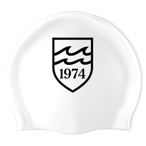 Coach Jared Shum - Swimoutlet PO76793 (WHT/01) - Wrinkle-Free Silicone Swimming Cap