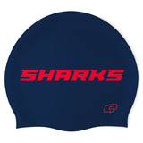 Cypresswood Sharks - Silicone Swimming Cap