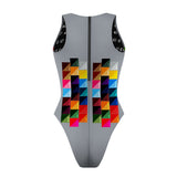 test - Julio 2025 - Women's Waterpolo Swimsuit Cheeky Cut