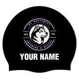 Blue Valley Northwest High School - Swimoutlet PO56758 (BLK/02/P) - Wrinkles Free Silicone Swimming Cap