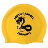 South Carroll Serpents - Swimoutlet PO73216 (YEL/01) - Wrinkle-Free Silicone Swimming Cap