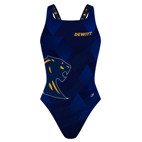 Dewitt Panthers - Classic Strap Swimsuit