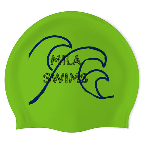 Mila Swim - Swimoutlet PO17952854 (GRN/02) - Wrinkle-Free Silicone Swimming Cap