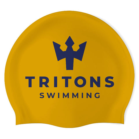Seville Country Club Sharks - Swimoutlet PO25658155 (MGL/01) - Wrinkle-Free Silicone Swimming Cap