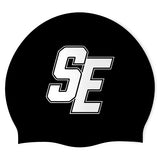 Sherburne-Earlville High - Swimoutlet PO25619104 (BLK/01) - Wrinkle-Free Silicone Swimming Cap