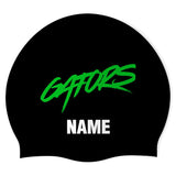 Woodbine Gators - Swimoutlet PO2943-0139 (BLK/01/P) - Wrinkle-Free Silicone Swimming Cap