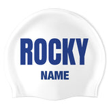 Rocky Point Club - Swimoutlet PO26297951 (WHT/01/P) - Wrinkle-Free Silicone Swimming Cap