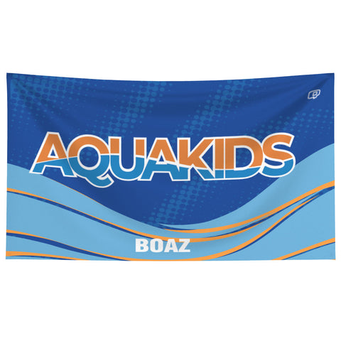AQUAKIDS TOWEL BOAZ - Microfiber Swim Towel