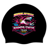 Nampa Swim - Swimoutlet PO26165803 (BLK/04) - Wrinkle-Free Silicone Swimming Cap