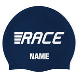 RACE - Swimoutlet PO50132 (NBL/01/P) - Wrinkle-Free Silicone Swimming Cap