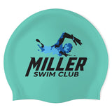 Miller Swim Club - Swimoutlet PO18057657 (TEL/03) - Wrinkle-Free Silicone Swimming Cap
