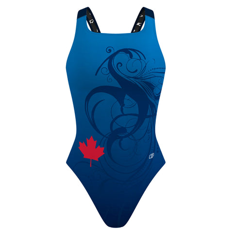 Calgary Splash - Classic Strap Swimsuit