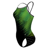 Kelowna Black - Skinny Strap Swimsuit
