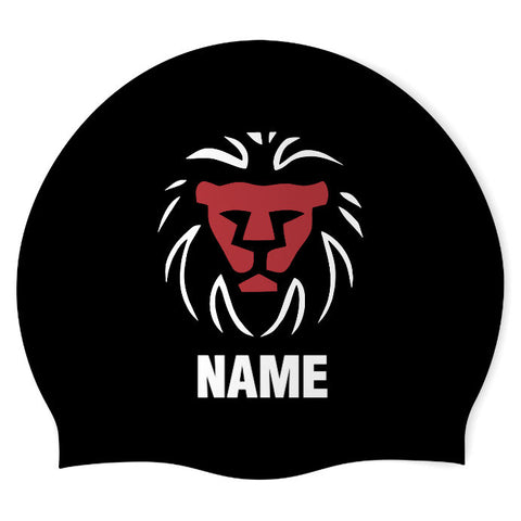 Heritage HS Swim Team - Swimoutlet PO25566480 (BLK/02/P) - Wrinkle-Free Silicone Swimming Cap