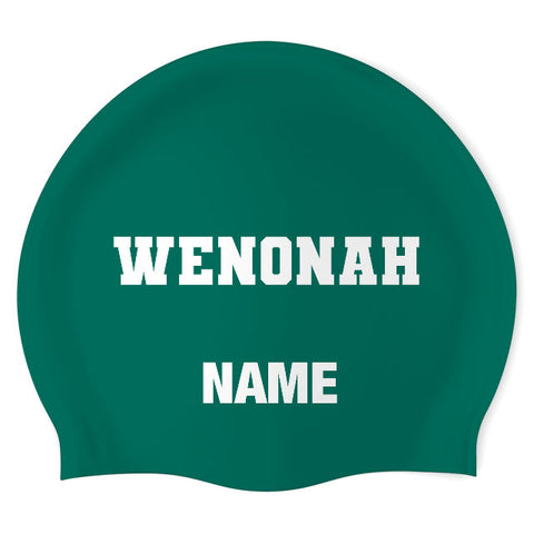 Wenonah Waverunners - Swimoutlet PO71829 (DGR/01/P) - Wrinkles Free Silicone Swimming Cap