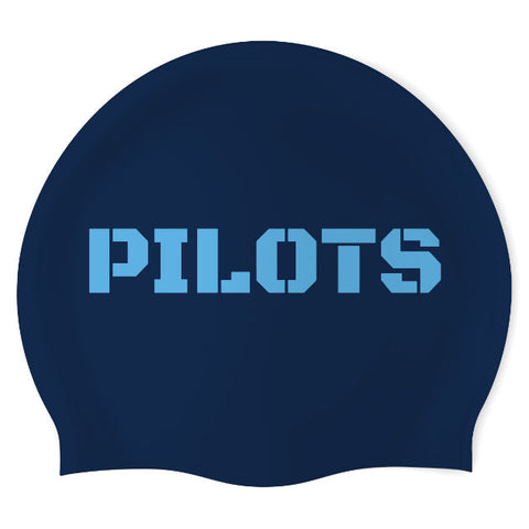 Ayersville HS - Swimoutlet PO41226 (NBL/01) - Wrinkle-Free Silicone Swimming Cap