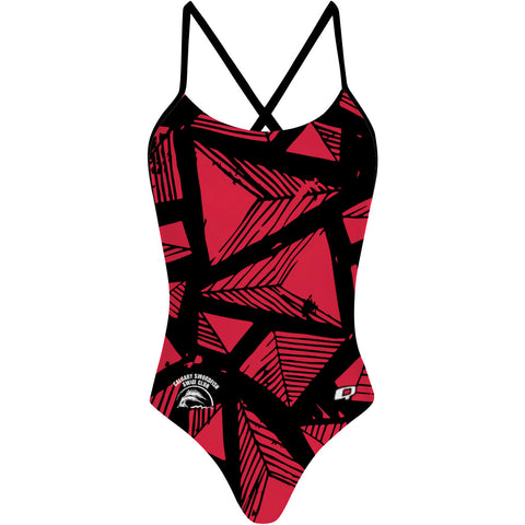 Calgary Swordfish - Tieback One Piece Swimsuit
