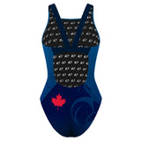 Calgary Splash - Classic Strap Swimsuit