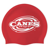 Greenville Hurricanes - Swimoutlet PO73243 (RED/01) - Wrinkle-Free Silicone Swimming Cap