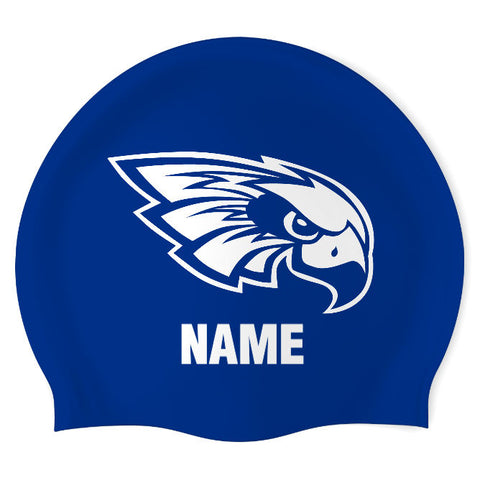 Jefferson Senior High School - Swimoutlet PO2943-0095 (RBL/01/P) - Wrinkle-Free Silicone Swimming Cap