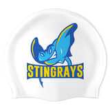 Ray’s Splash Planet - Swimoutlet PO 26582363 (WHT/03) - Wrinkle-Free Silicone Swimming Cap