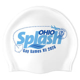 Ohio Splash - Swimoutlet PO26235827 (WHT/02) - Wrinkle-Free Silicone Swimming Cap