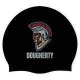 Dougherty High School - Swimoutlet PO26168336 (BLK/03) - Wrinkle-Free Silicone Swimming Cap
